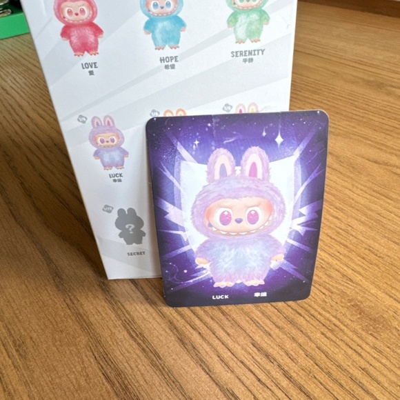 Confirmed “Luck” Big Into Energy V3 Labubu The Monsters - 100% authentic - Picture 3 of 6